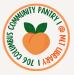 706 Community Pantry at Mildred L. Terry Public Library logo with Georgia peach in center.
