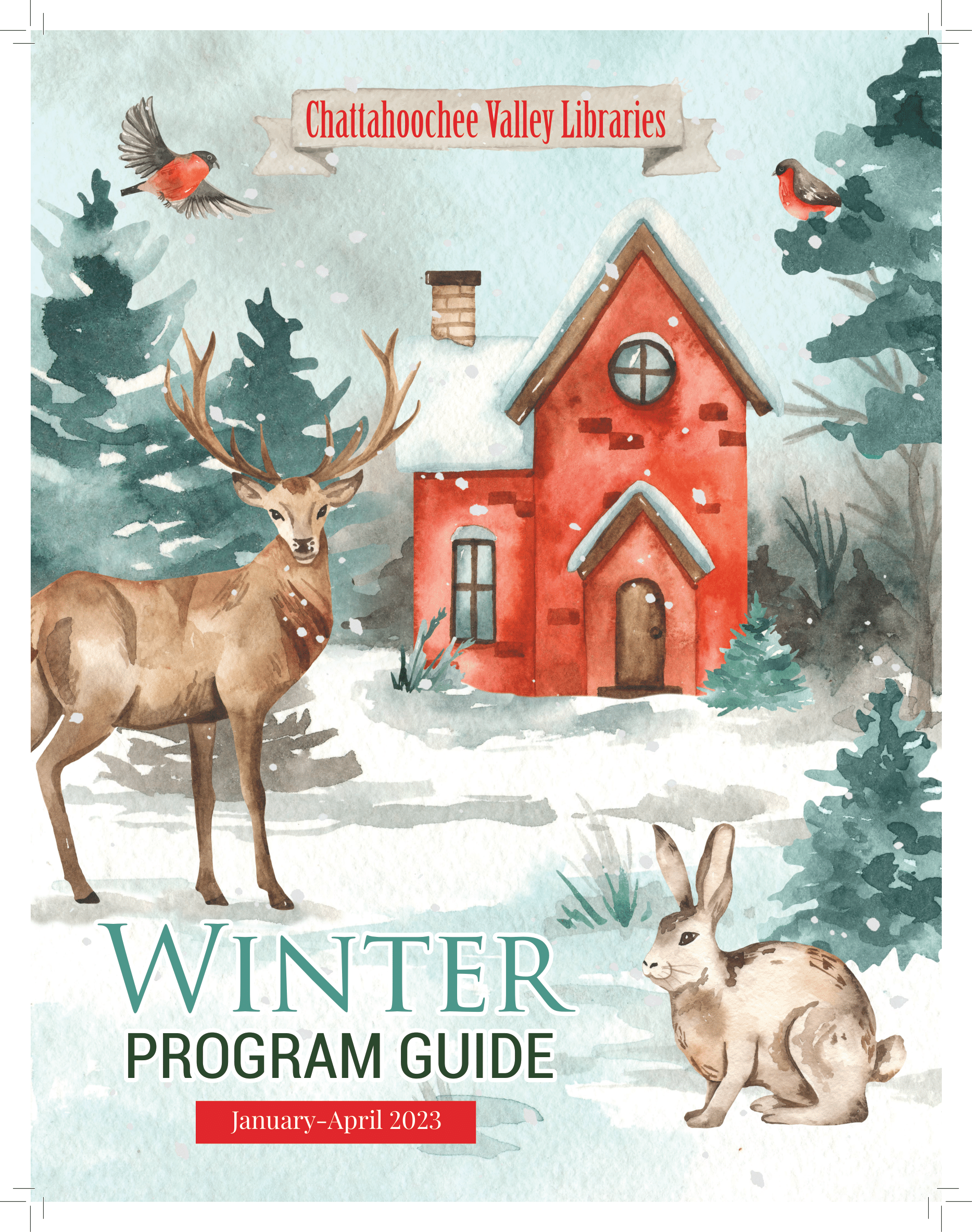 2023 Winter Reading Program Guide Cover Image