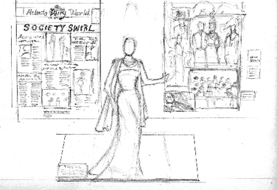 Clothes Story Drawing 