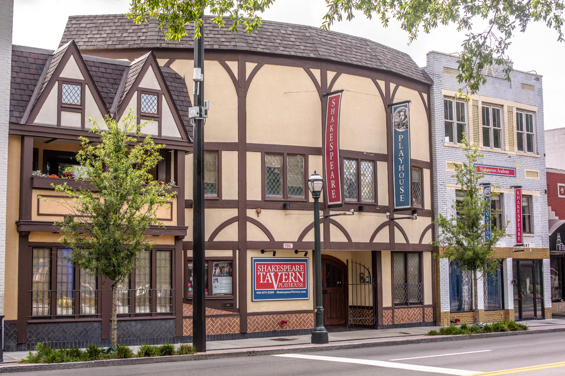 Shakespeare Tavern Playhouse Exterior