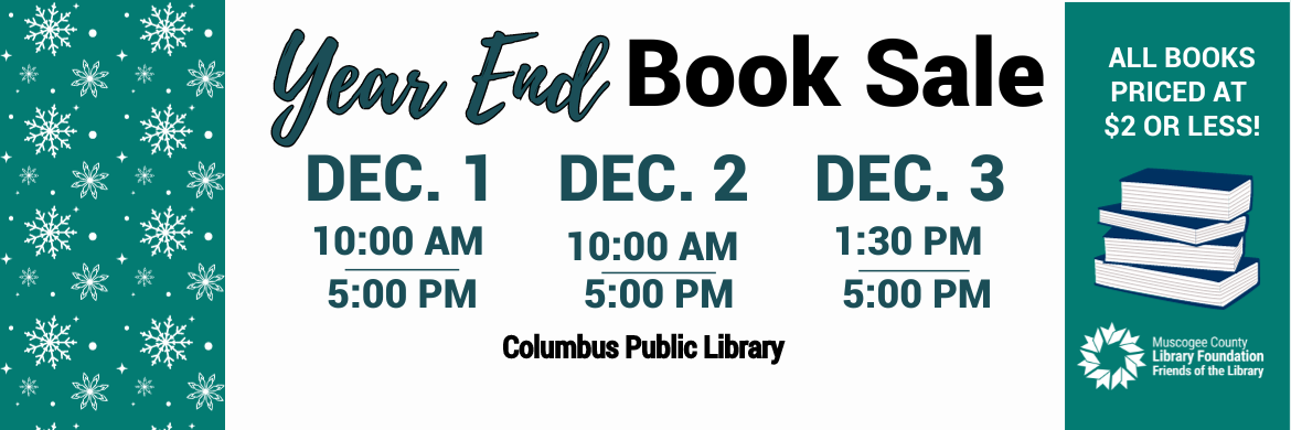 Year End Book Sale 