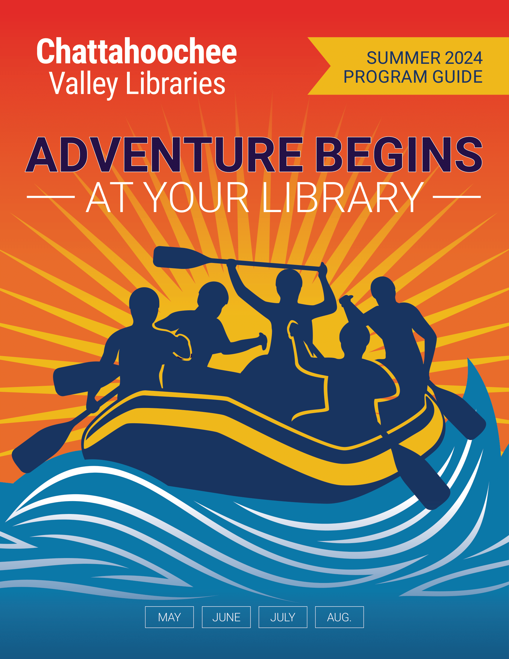 Adventure Begins At Your Library - The 2024 Summer Reading Challenge Program Guide 