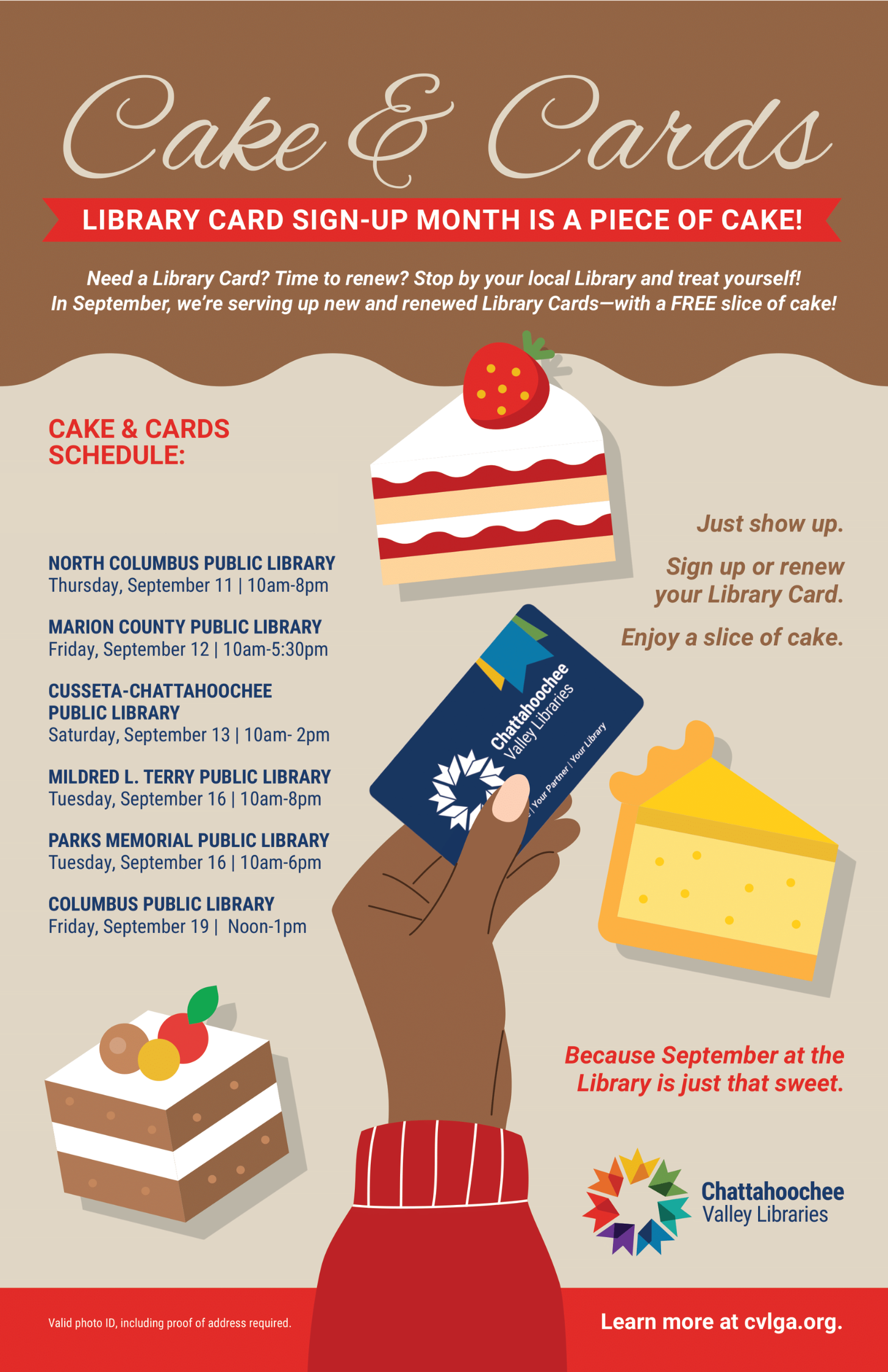 Join Us for Cake and Cards