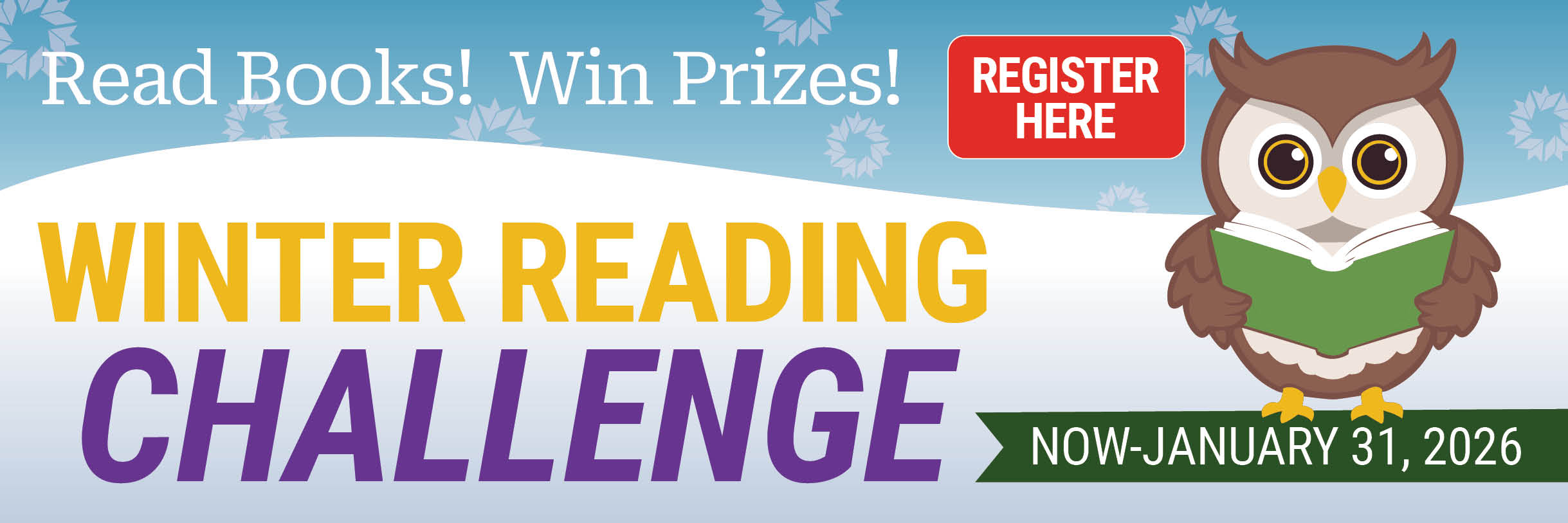 Join the 2025-2026 Winter Reading Challenge