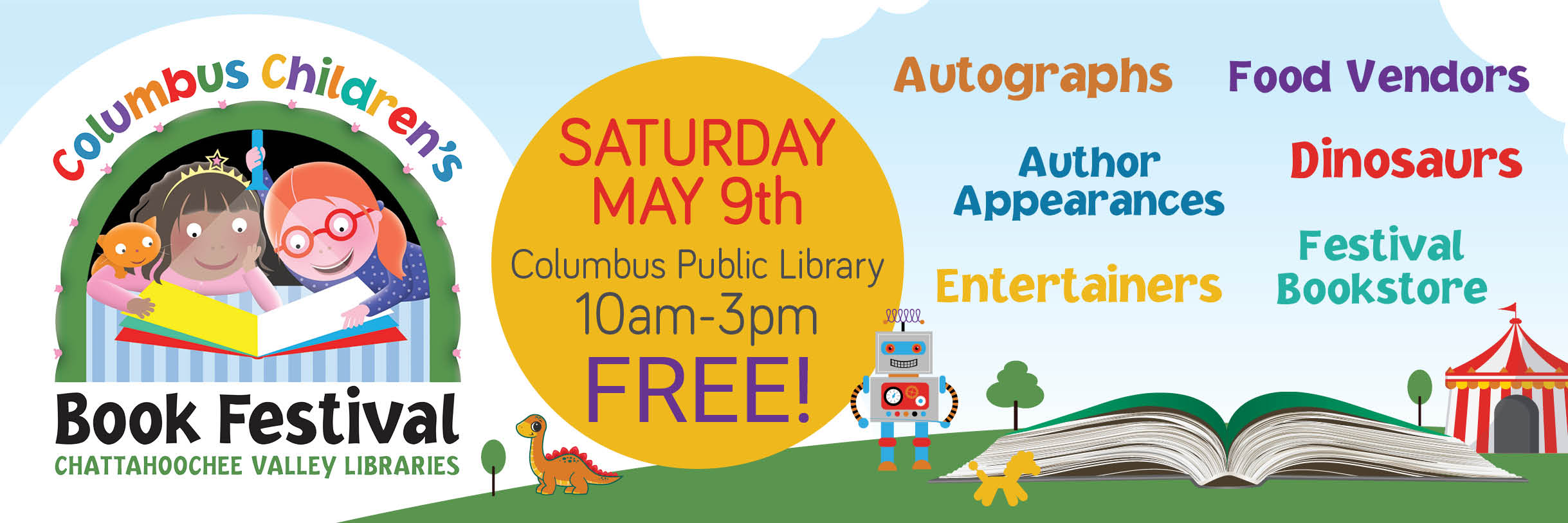 Columbus Children's Book Festival Website Slider 