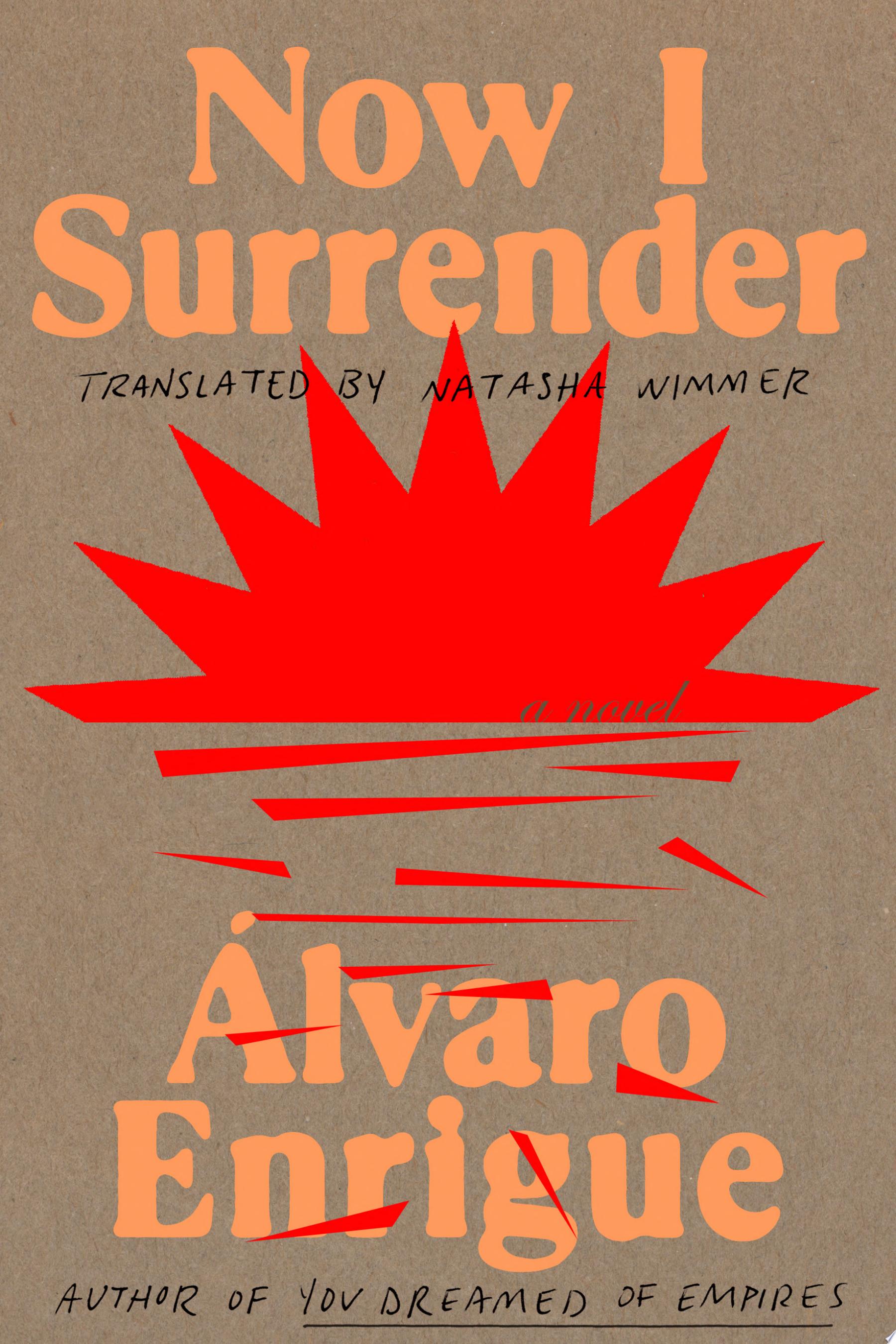 image for "Now I Surrender" by Álvaro Enrigue