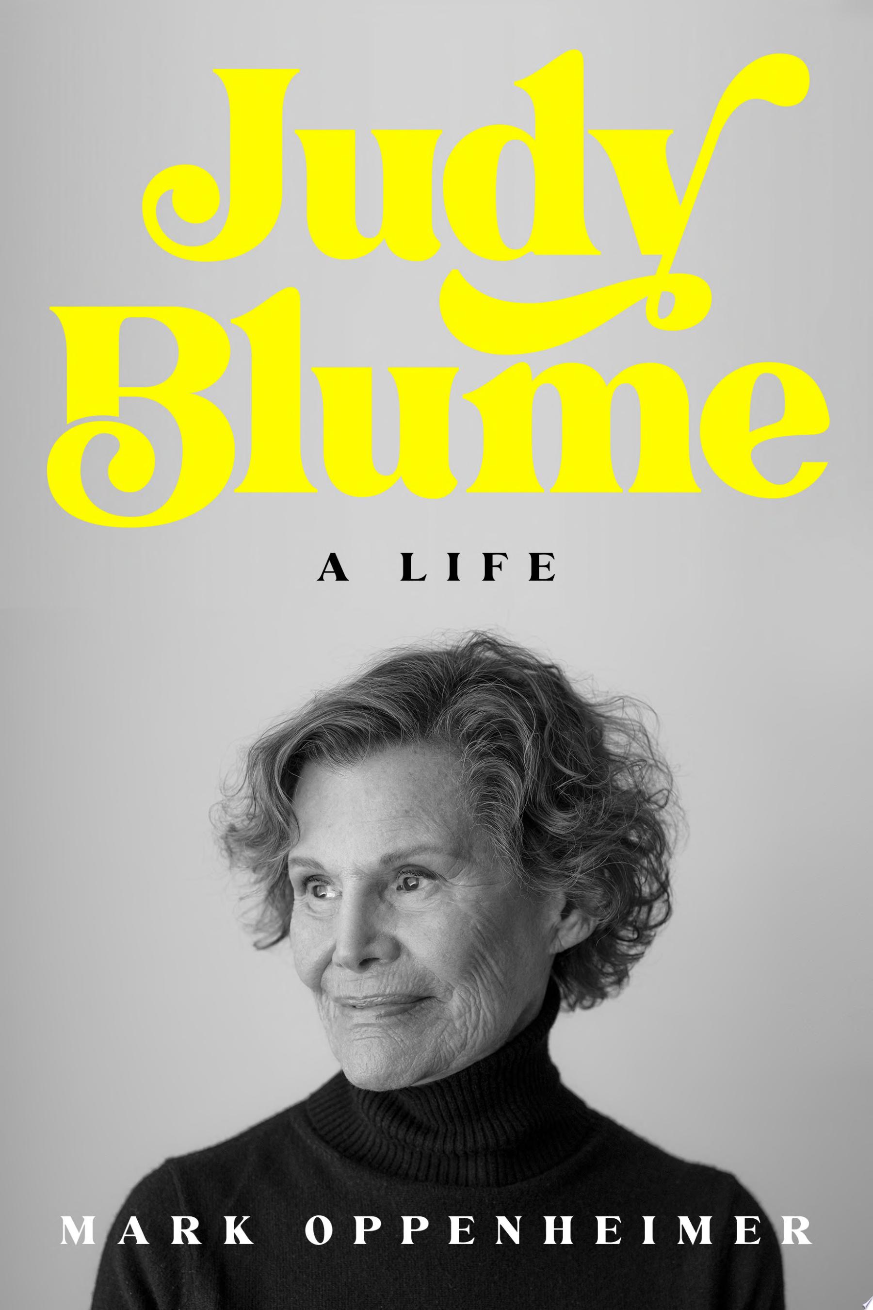 image for "Judy Blume" by Mark Oppenheimer