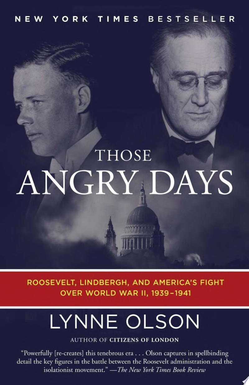 Image for "Those Angry Days"