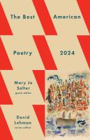 image for "The Best American Poetry 2024"
