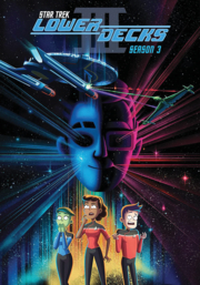 cartoon starship with officers