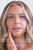 image for "Told You So"