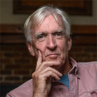 Photograph of author and songwriter Allen Levi.