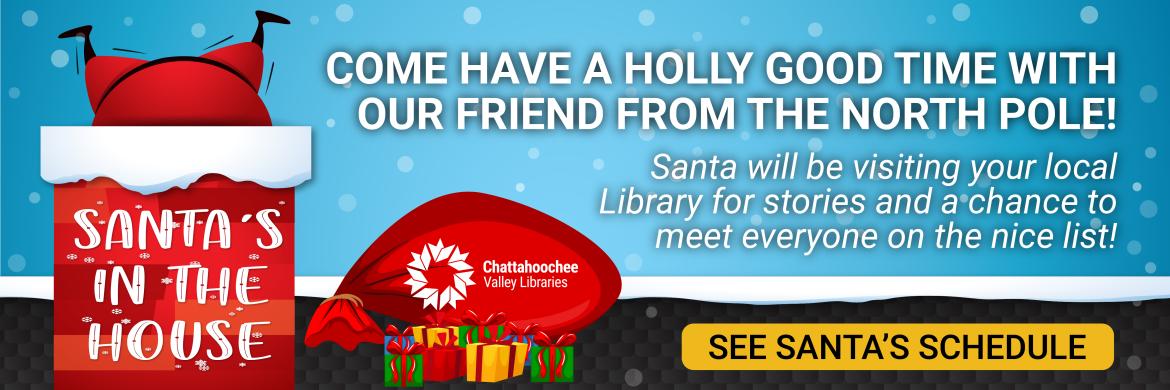 Santa Visits At Your Chattahoochee Valley Libraries 