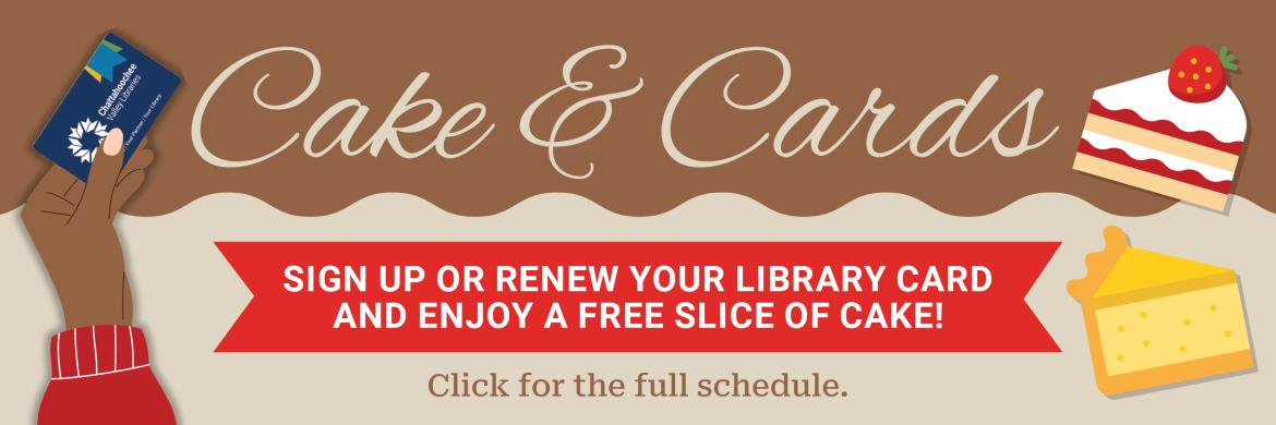 Sign Up for A Library Card Today! 