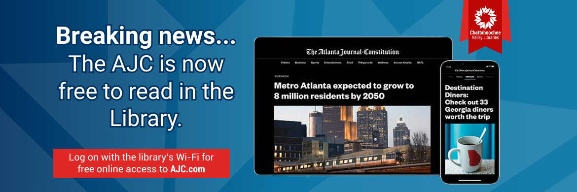 Read the Atlanta Journal Constitution In the Library 