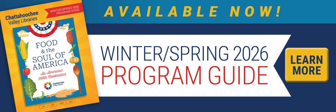 Check out our new 2026 Winter / Spring Program Guide