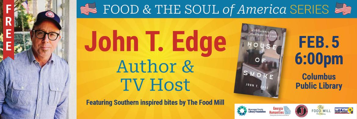Join Us For John T Edge 