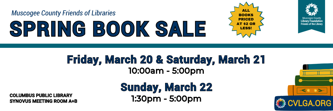 Come Shop the 2026 Spring Book Sale 